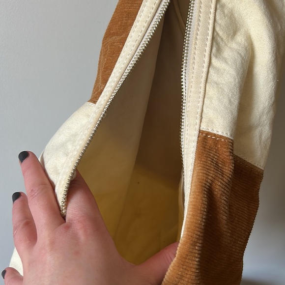 Anthropologie two toned bag - Picture 4 of 4